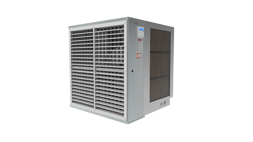 Standard window axial evaporative air cooler